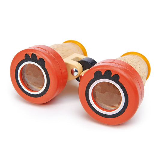 Field Spotters — Wooden Kaleidoscope Binoculars with Adjustable Hinge - bramwild