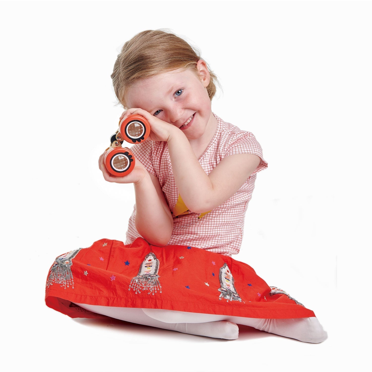 Field Spotters — Wooden Kaleidoscope Binoculars with Adjustable Hinge - bramwild